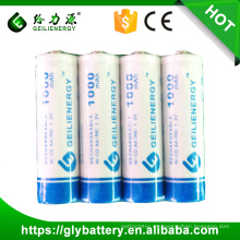 1.2v 350mah recargable ni-cd aa batería